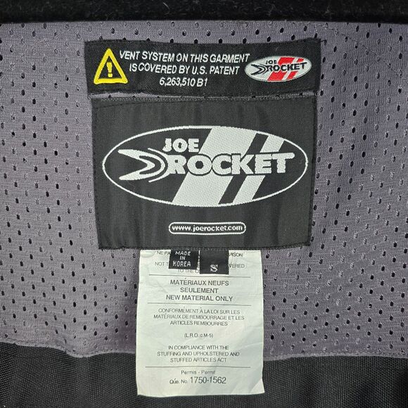 Joe Rocket Ballistic Series Womens Small Textile Touring Motorcycle Jacket Coat - Picture 12 of 16